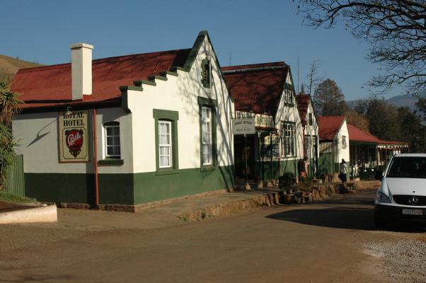 Royal Hotel at Pilgrims Rest (c) copyright 2006 by Shields Gardens Ltd.  All rights reserved.