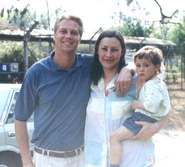 Rudo Lotter and family